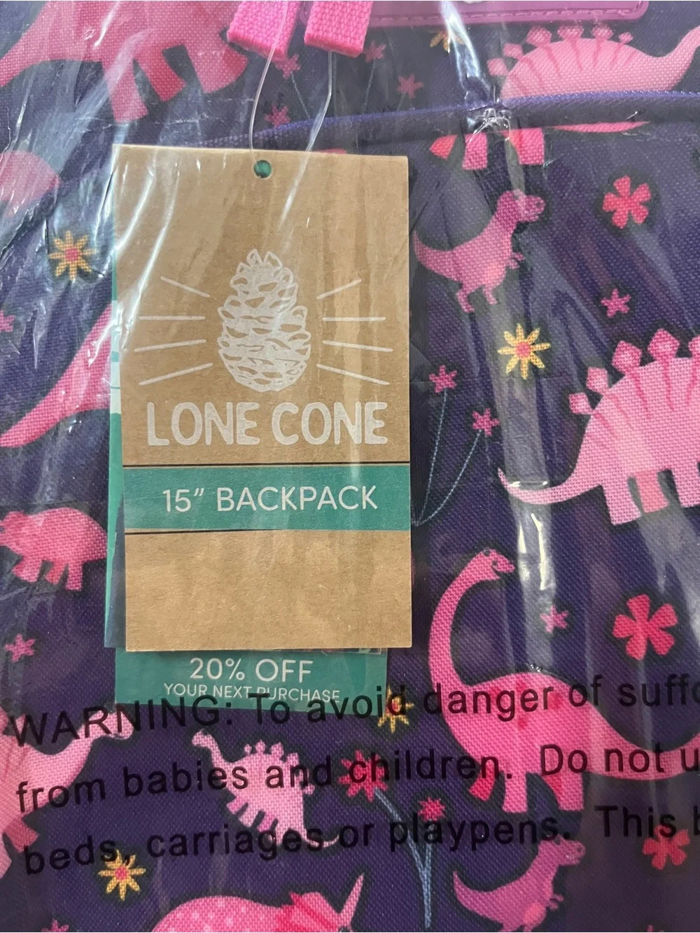 Dino Backpack